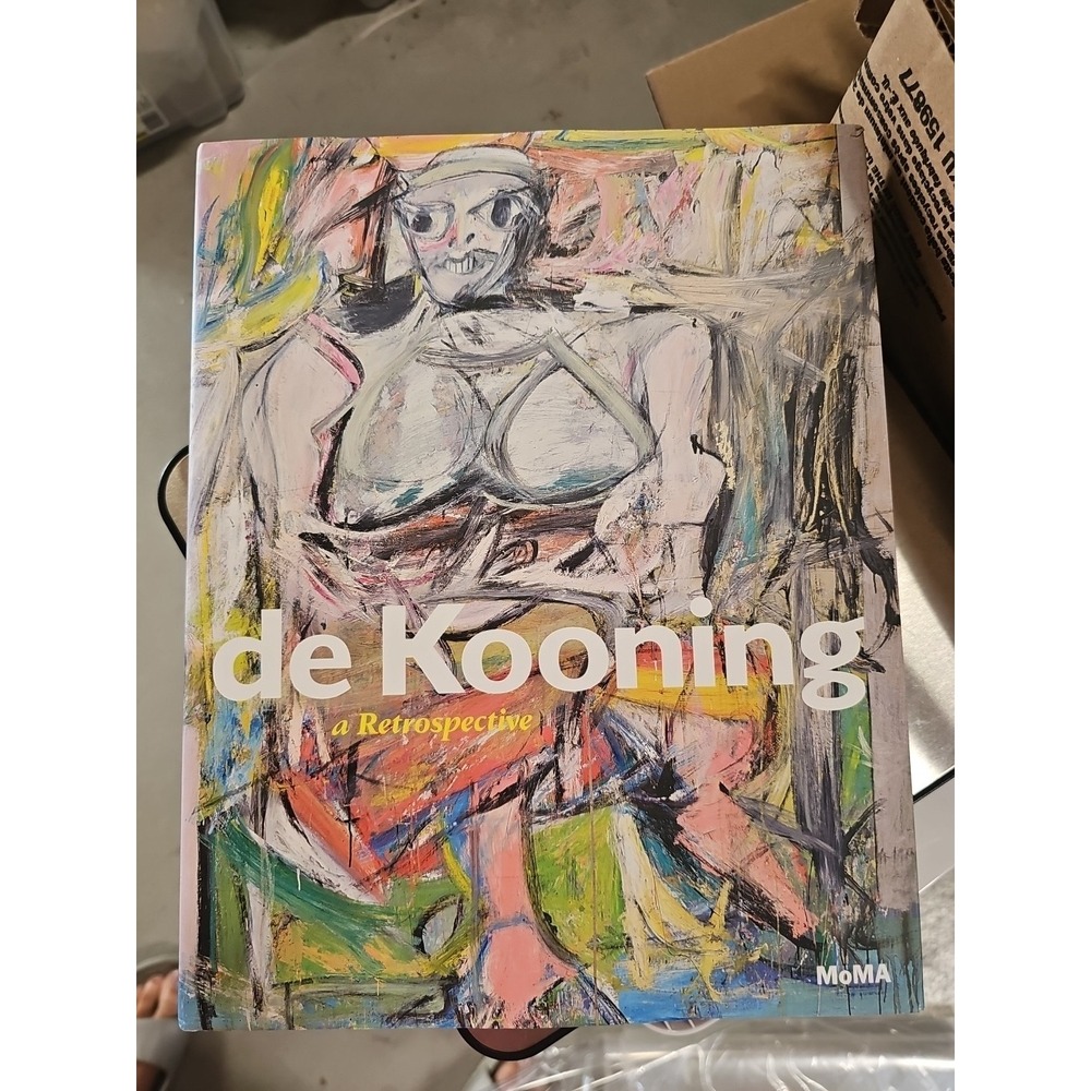 De Kooning A Retrospective MoMA 2011 Exhibition Catalog Hardcover Modern Art
